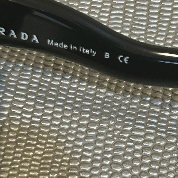 Prada Glossy Black Sunglasses main image 7